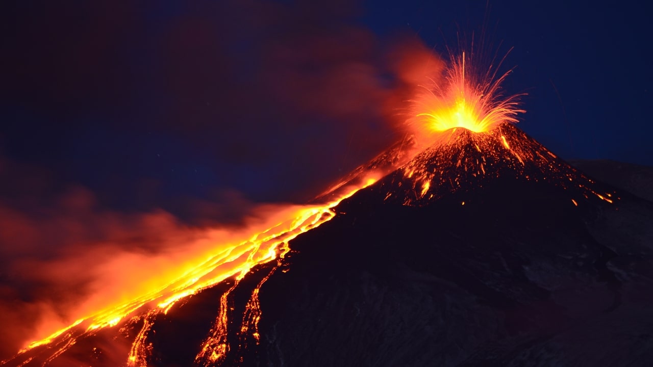 attività sismica etna