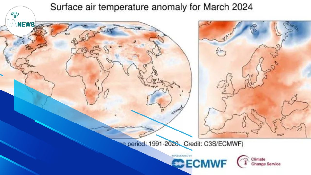 record di temperature del marzo 2024