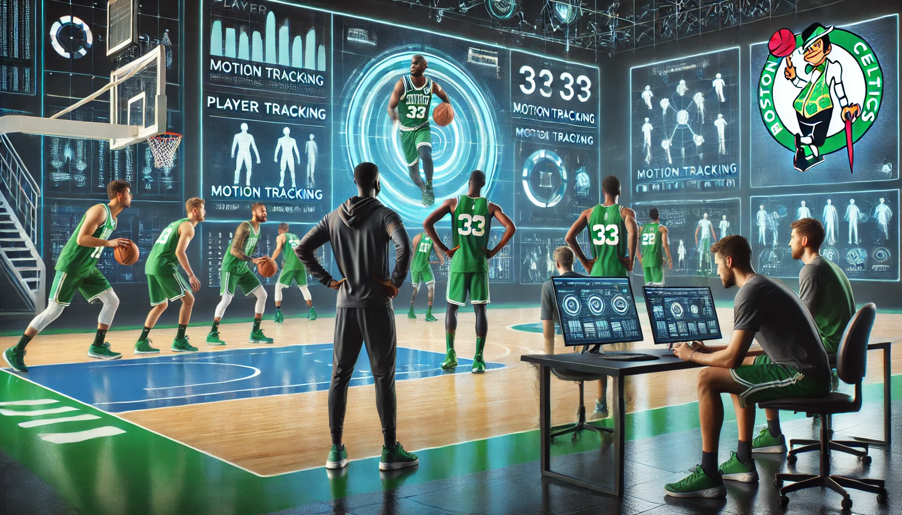 I Boston Celtics utilizzano la tecnologia IA per analizzare le prestazioni in tempo reale durante l'allenamento