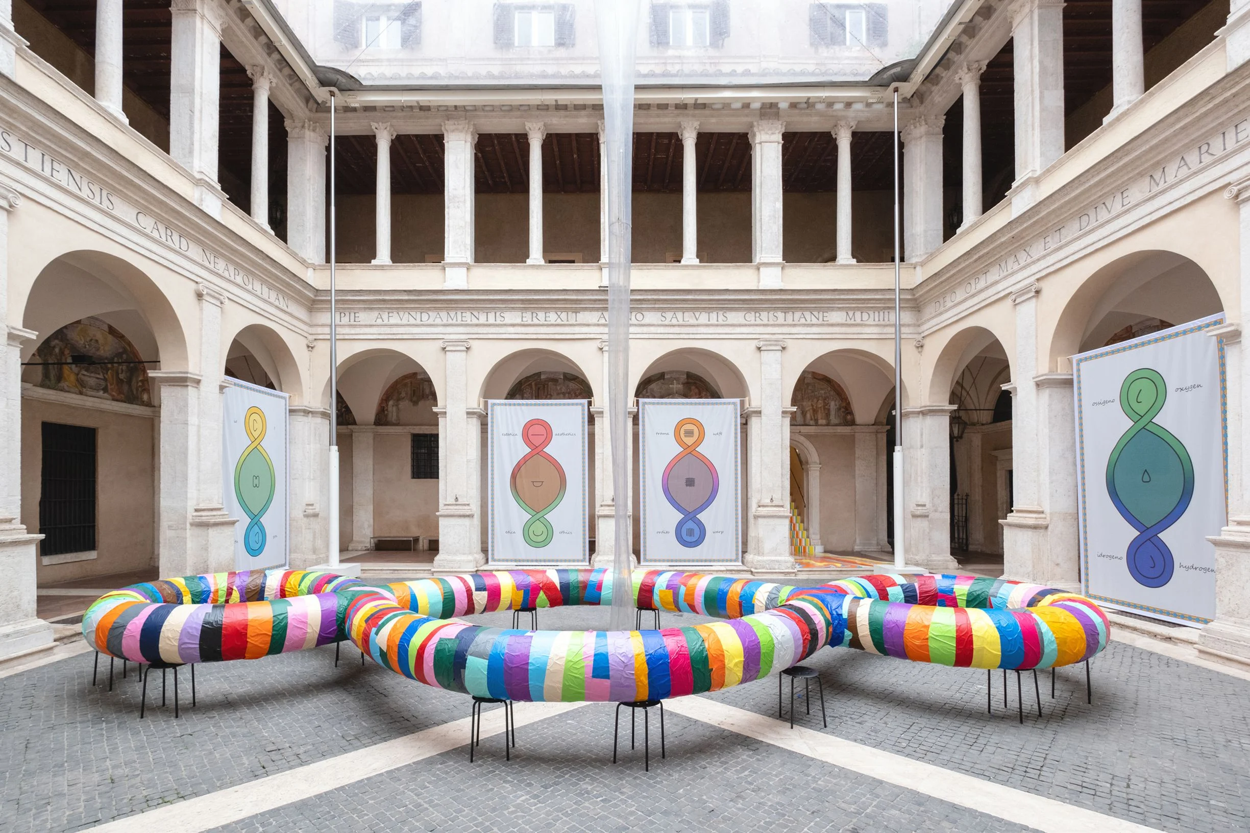 Michelangelo Pistoletto Infinity installation