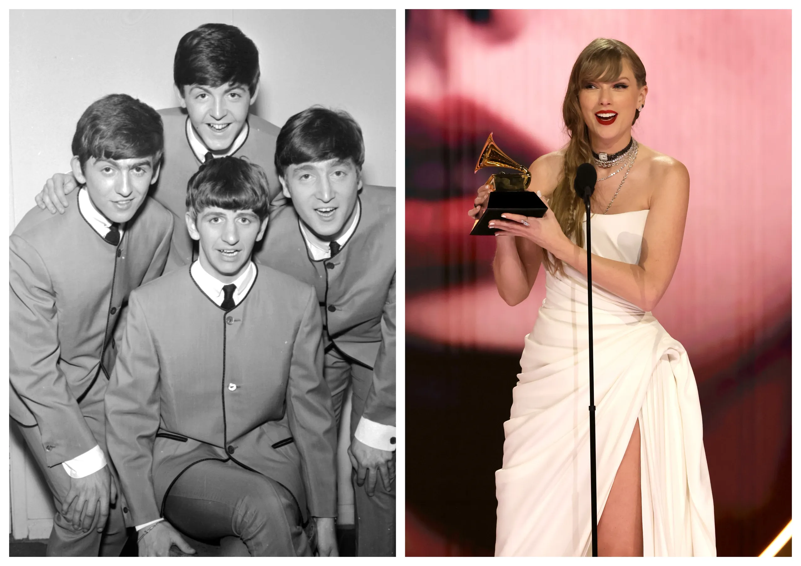 The Beatles Taylor Swift Grammy Awards 2025